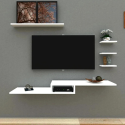 Kit Rack Suspenso Tv Com 4 Nichos Premium Organizador Livros é boa?