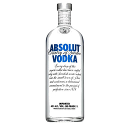 Vodka Absolut Natural 1 Lt é boa?