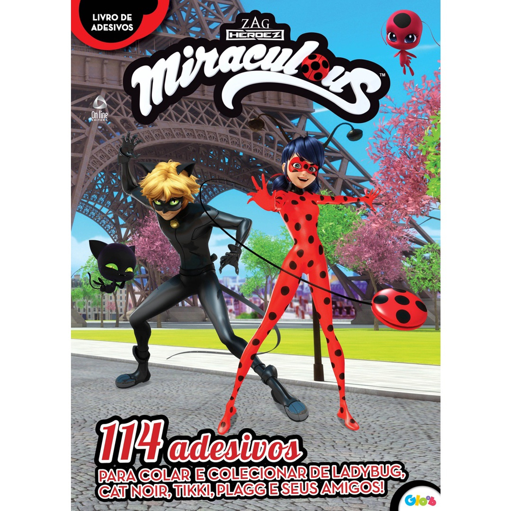 Livro - Ladybug - Colorir especial: Ladybug e Cat Noir te esperam para mais  um resgate emocionante em Paris! na Americanas Empresas