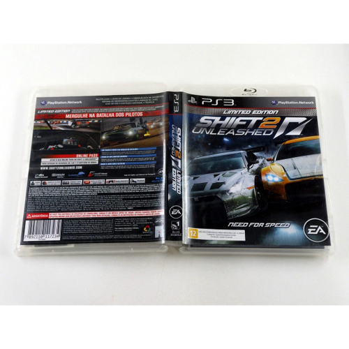 Need for Speed Shift 2 - Unleashed Limited Edition - Ps3 - Jogos