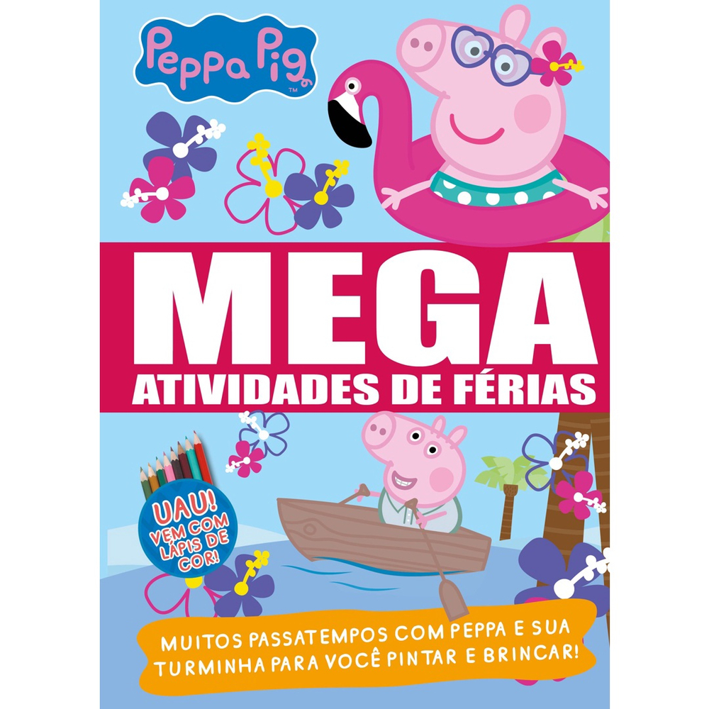 Livro - Peppa Pig - Atividades - Especial: Passatempos e jogos