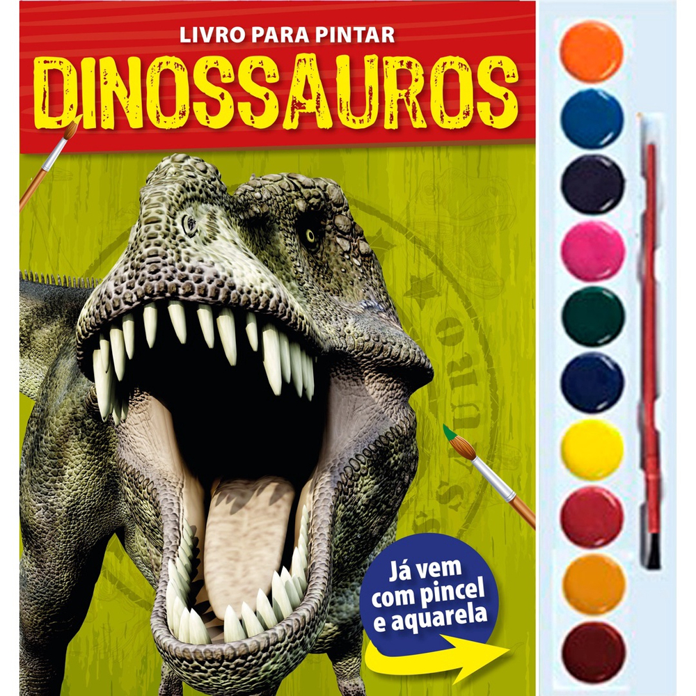 Dinossauros: livro com joguinhos em Promoção na Americanas