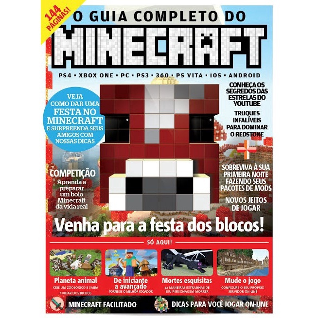 Minecraft: Guia completo : Dez formas diferentes de se divertir com  Minecraft