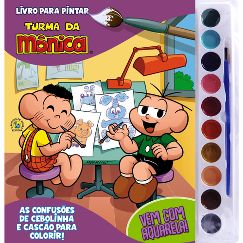 Livro - Turma da Mônica Diversão com Adesivos - Mônica e Cebolinha em  Promoção na Americanas