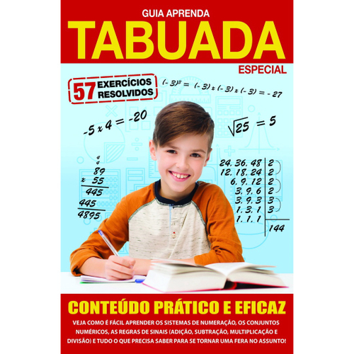 Livro Pedagógico Aprenda a Tabuada