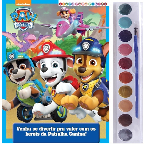 Patrulha Canina - Revista Para Colorir em Promoção na Americanas