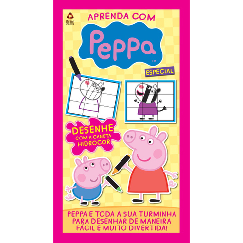 Como desenhar a Casa da Peppa Pig 