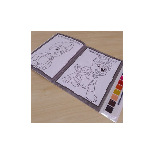 Livro para Colorir com Aquarela Patrulha Canina 16 páginas Acompanha 1  pincel - Magic - Prime UP Online - Papelaria Online - Tinta e Toner de  Impressoras