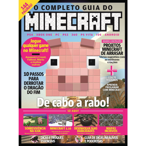 Revista para Colorir Minecraft