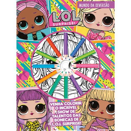 Livro - LOL Surprise Colorir Oficial no Shoptime