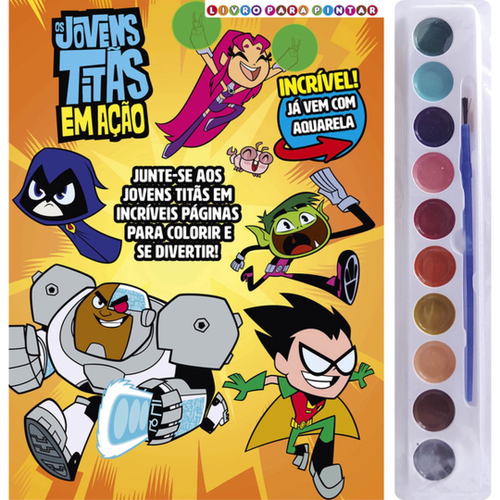 Capa de Almofada Desenho Teen Titans Go Ravena em Promoção na Americanas