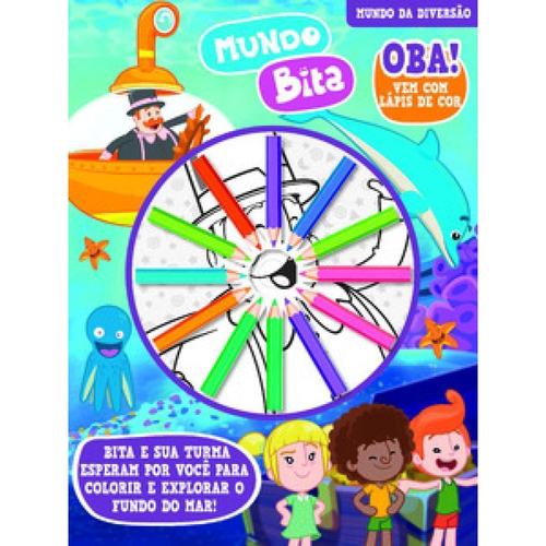 Livro para Colorir LOL Surprise Mundo da diversão com Lápis de Cor