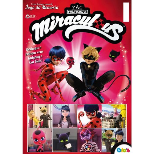 Livro - Ladybug - Prancheta para colorir - Vol. 1: Vamos colorir com a  incrível dupla Ladybug e Cat Noir! em Promoção na Americanas