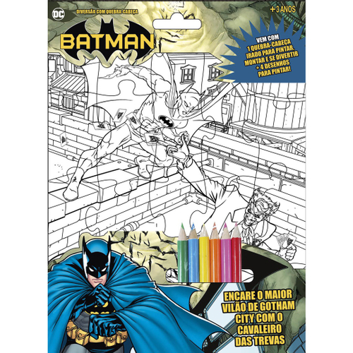 Batman – Meu Primeiro Livro Quebra-cabeças