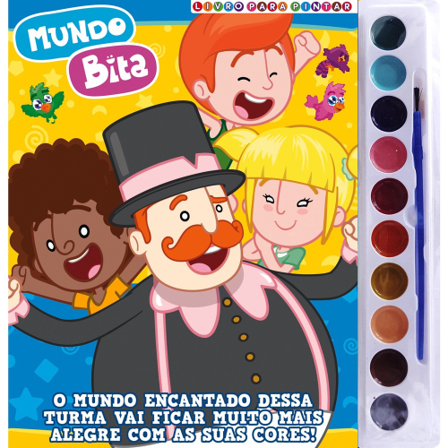 TAPETE 365 DESENHOS PARA COLORIR + ATIVIDADES - MUNDO BITA