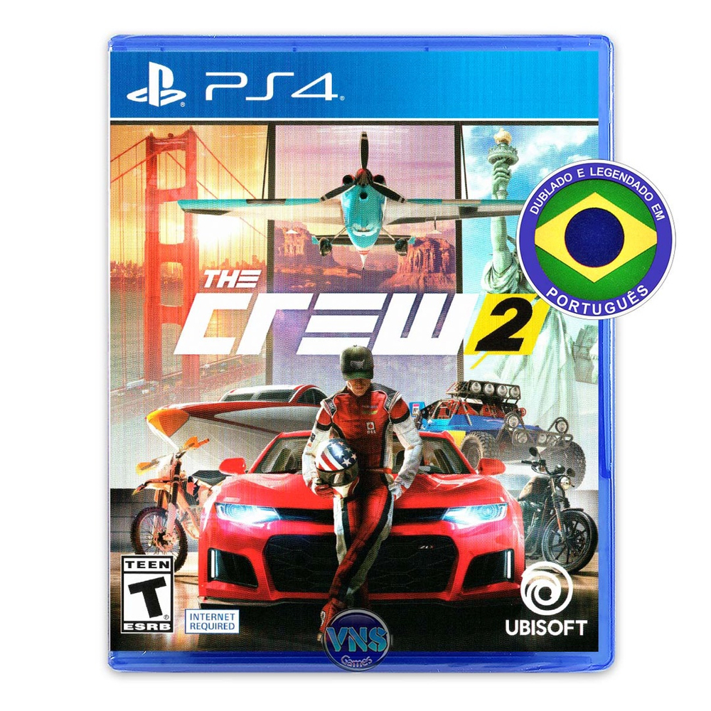 Jogo The Crew - PS4 em Promoção na Americanas