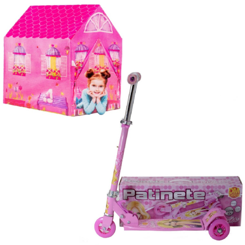 Kit brinquedos para Meninas 6 7 8 9 10 Anos Patinete Barraca no Shoptime