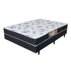 Cama Box Carioca D20 3 cm Ortopédico Base de Madeira Eucalipto Poliéster e Viscose Long Life Menor preço em Cama Box Carioca D20 3 cm Ortopédico Base de Madeira Eucalipto Poliéster e Viscose Long Life