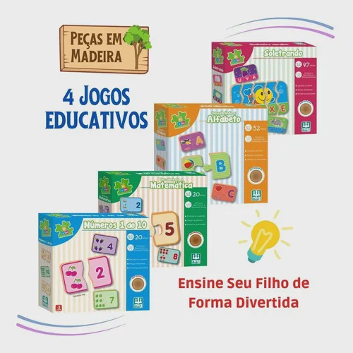 Jogos educativos 4 anos alfabeto em promoção