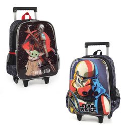 Mochila rodas escolar infantil star wars luxcel IC36742ST Menor preço em Mochila rodas escolar infantil star wars luxcel IC36742ST