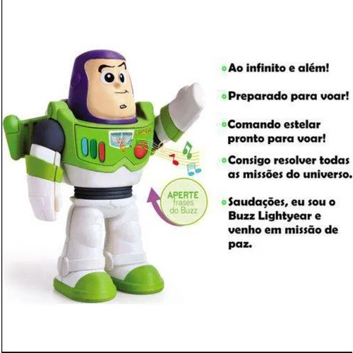 Toy Story Woody E Buzz Lightyear Kit Boneco Fala Frases Elka Em Promo O Na Americanas