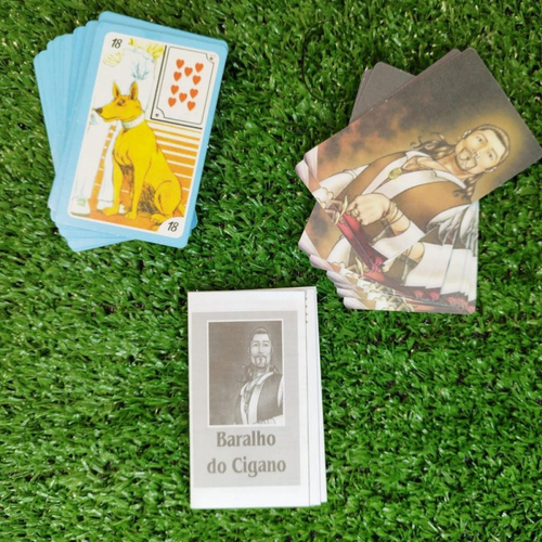 Baralho Tarot do Cigano Vladimir Deck 36 Cartas Oráculo em