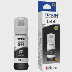 Refil de Tinta Black 544 para Impressoras Epson T544120 T544 L3150 L3110 3150 3110 Menor preço em Refil de Tinta Black 544 para Impressoras Epson T544120 T544 L3150 L3110 3150 3110
