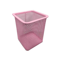 Porta Lápis e Caneta Aramado Quadrado Rosa é boa?