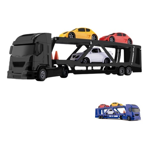 Brinquedo Caminhão Cegonheira Grande Carreta Carros Bs Toys em Promoção na  Americanas