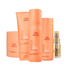 Kit Wella Pro Invigo Enricho Oil - 5 Produtos Menor preço em Kit Wella Pro Invigo Enricho Oil - 5 Produtos