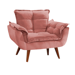 Poltrona Decorativa Opalla Rosa é boa?