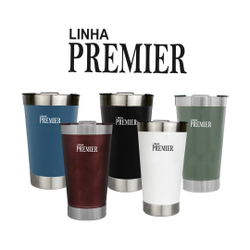 Copo Termico Premier c/ Tampa E Abridor 500 ml Menor preço em Copo Termico Premier c/ Tampa E Abridor 500 ml