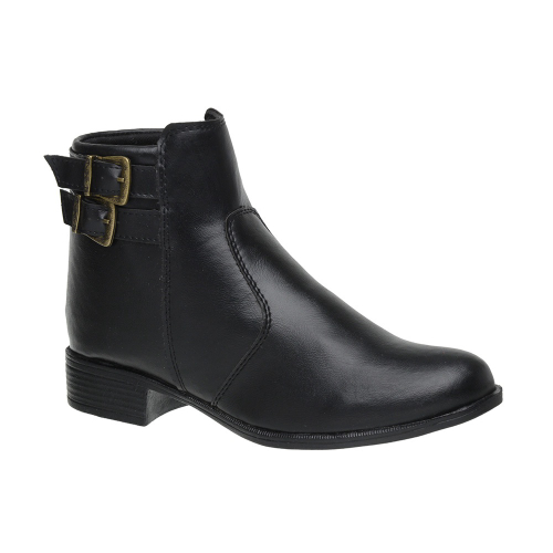 Bota cano curto store lisa