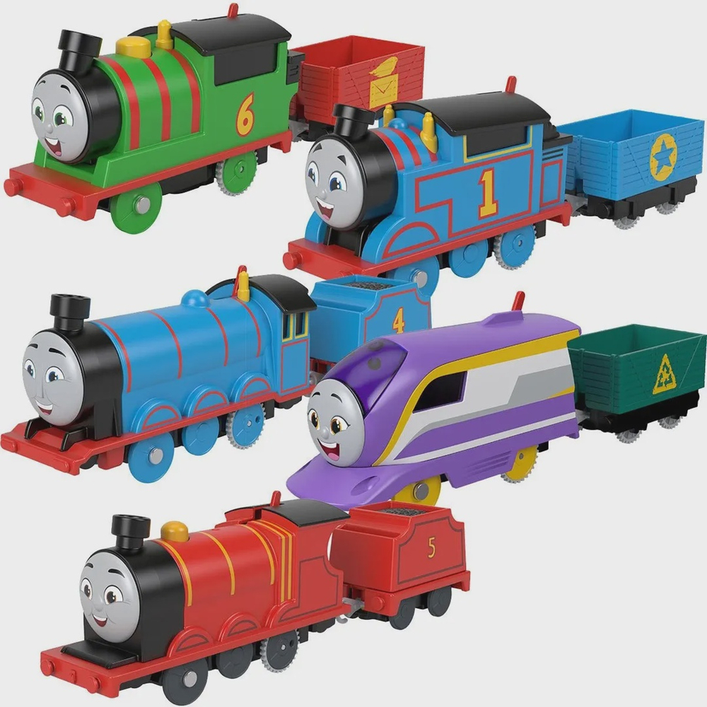 Thomas e Seus Amigos Veículo de Brinquedo Trens Amigos Motorizados Ashima