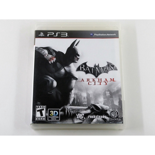 Jogo Batman Arkham Asylum ps3 original midia fisica Seminovo