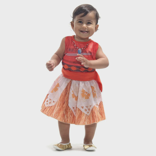 Vestido Infantil Menina Festa Aniversário Bebe Moana Baby em Promoção na  Americanas