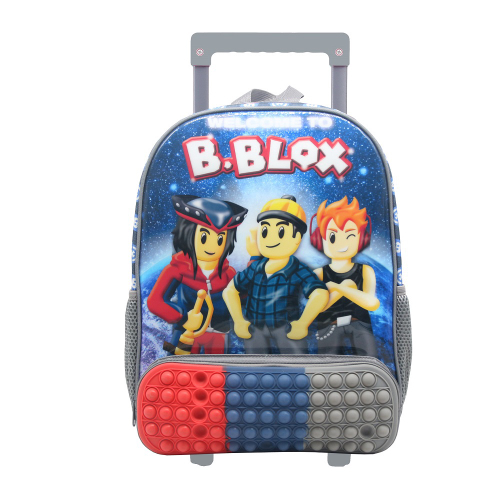 Mochila Escolar Bolsa Infantil Roblox Jogo Meninos Costas em Promoção na  Americanas