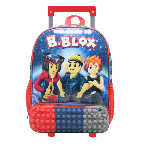 Bolsa Escolar Masculina Roblox Jogo Alça Costas Resistente - TOYS