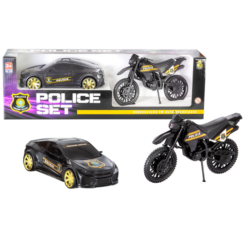 Brinquedo Infantil Moto De Trilha Na Caixa Vermelha Bs Toys