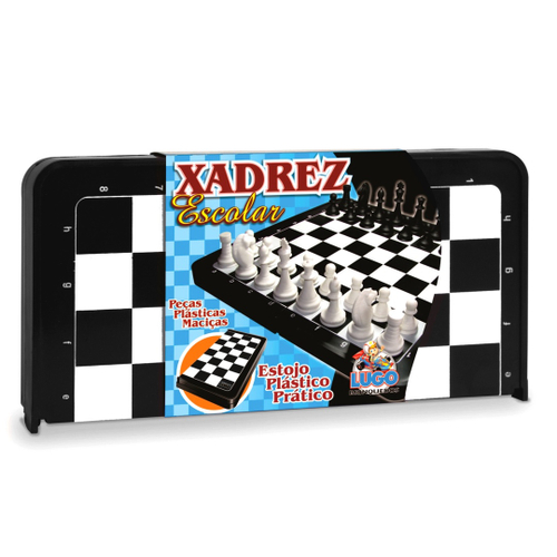 Mini Jogo De Xadrez Escolar Dobrável Para 2 Pessoas 20X20Cm em Promoção na  Americanas