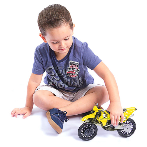 Brinquedo Motocross Infantil Moto De Trilha Cross 231 - Bs Toys no Shoptime