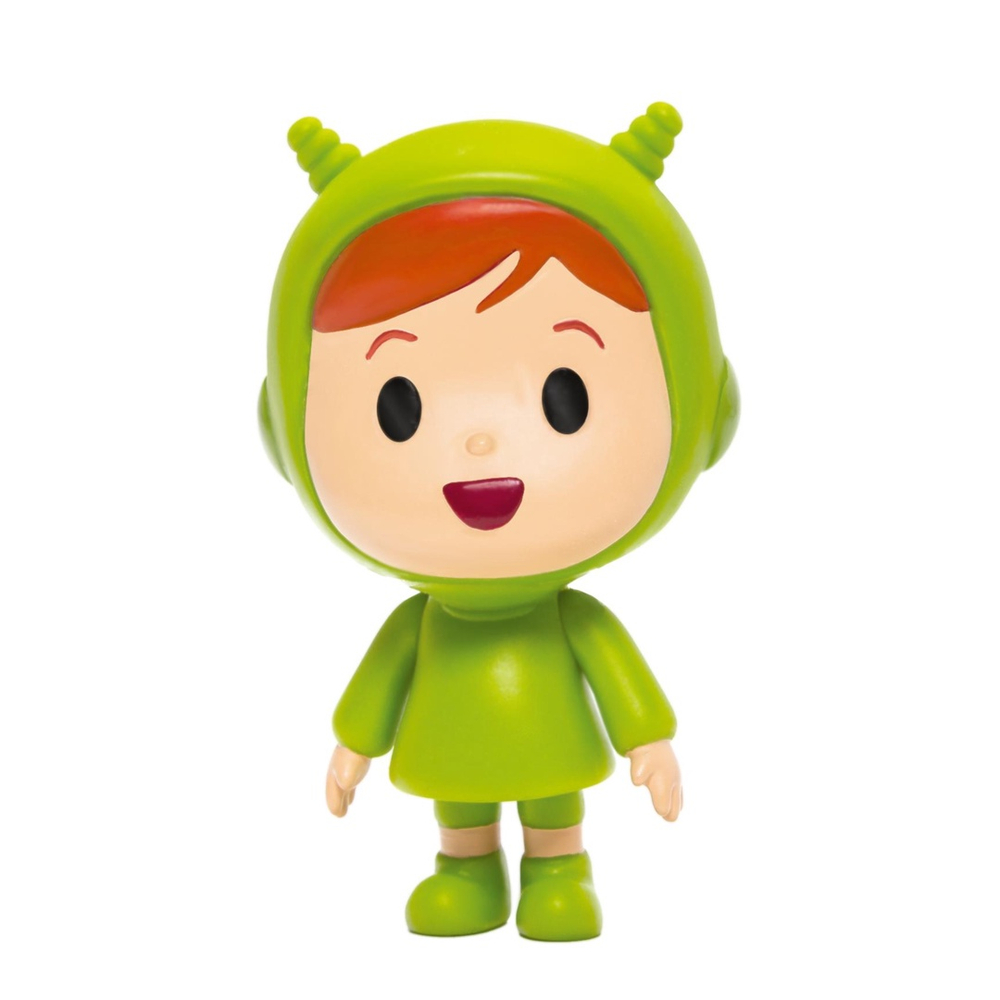 Boneco Nina De Vinil Macio Desenho Infantil Pocoyo - Cardoso em