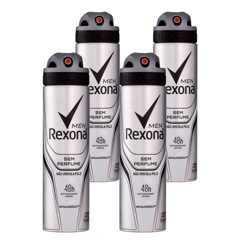 Desodorante Rexona Men Sem Perfume Aerosol 150ml