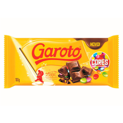Tablete de Chocolate Confeitos Cores 90g - Garoto é boa?