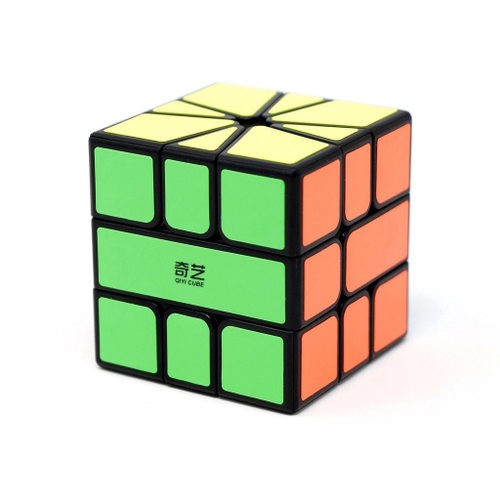 Cubo Mágico Profissional 3x3 Fisher Original QiYi Diferente Preto