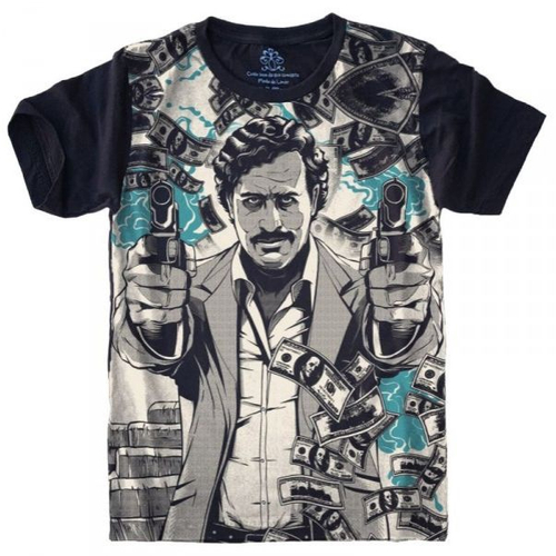 Camiseta Pablo Escobar em Promocao na Americanas