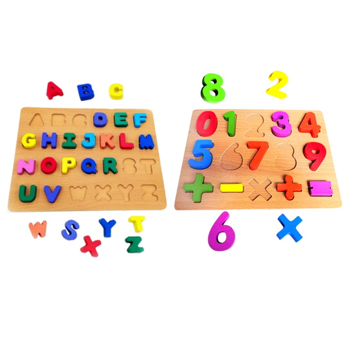 Kit Numerais com Pinos 10 Pecas + Alfabeto Infantil Minusculo 26 Letras em  Promoção na Americanas