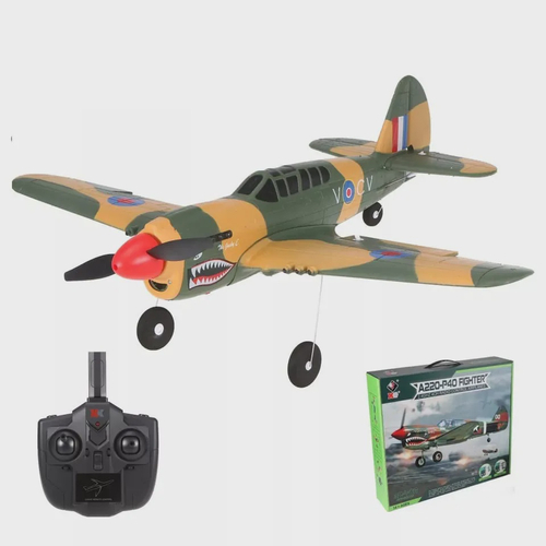 Avião Caça Guerra Controle Remoto P-40 Fighter A220 4CH em Promoção na  Americanas