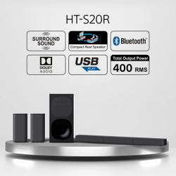 Sound Bar Sony Ht-s20r 5.1 Bluetooth Hdmi arc 400rms Ht-s20r Model 2022 é boa?