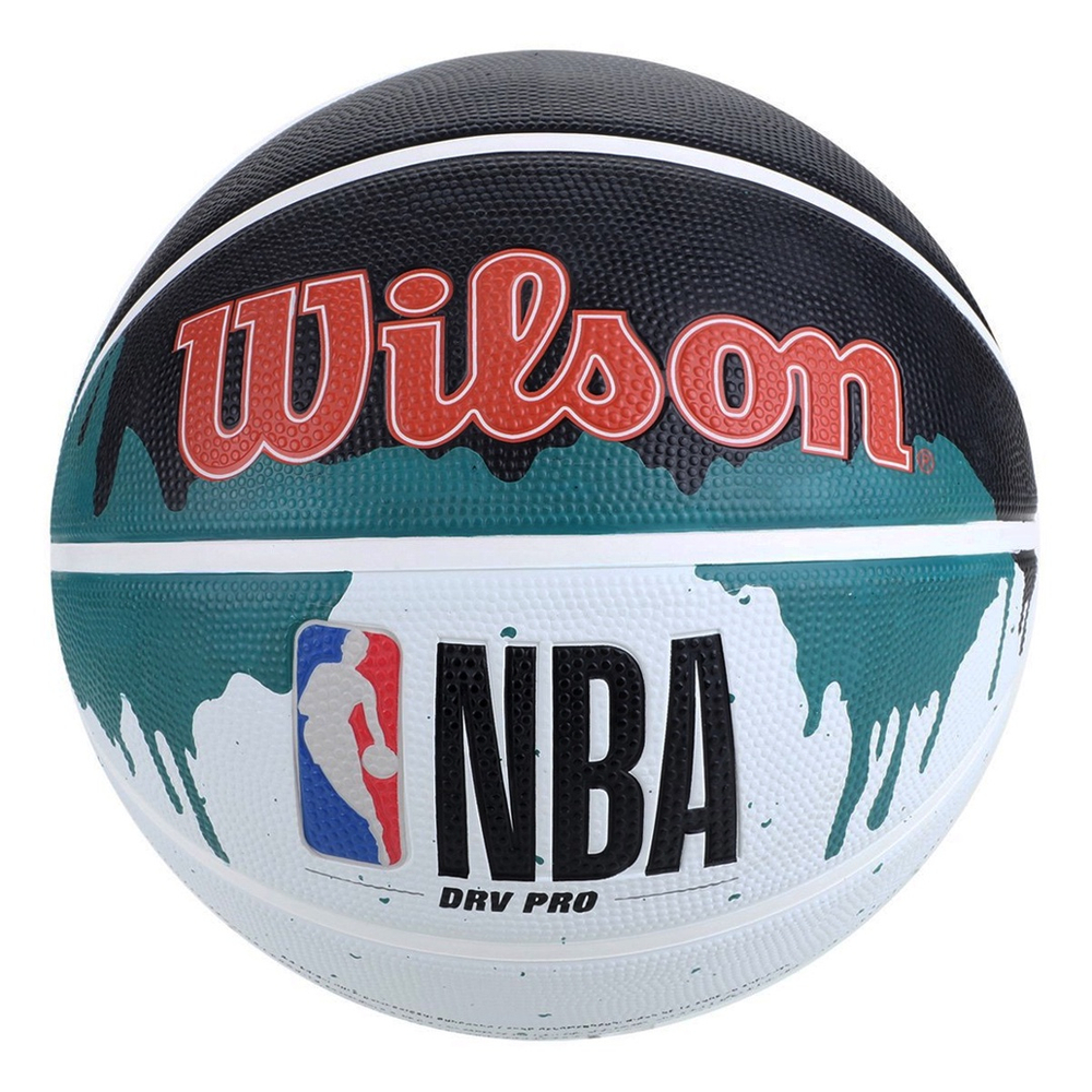 Bola Basquete Wilson nba drv Pro Drip Original Preto/Branco/Verde no  Shoptime